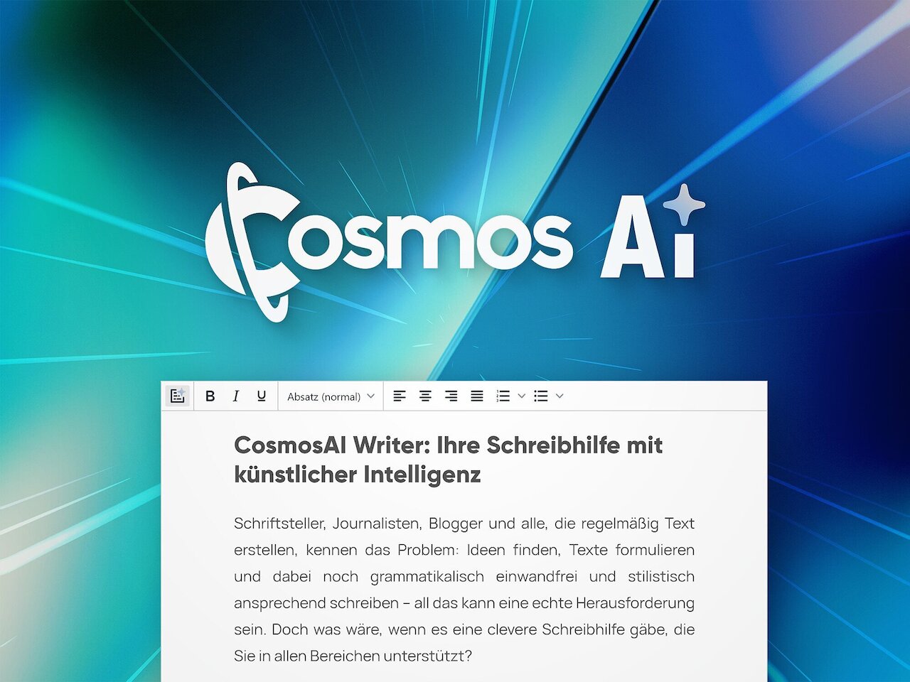 Cosmos: Das intuitive CMS von experia - jetzt mit KI-Funktion